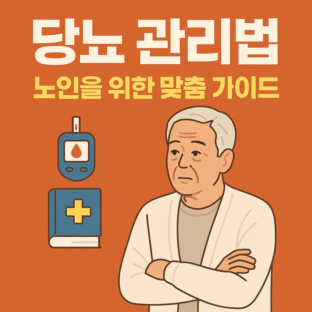 당뇨 관리법, 노인을 위한 맞춤 가이드