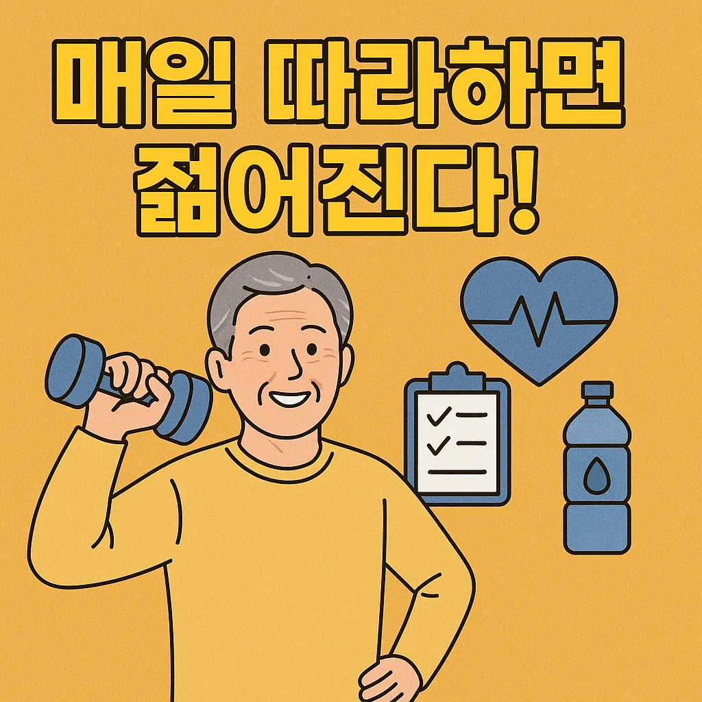 시니어 건강을 위한 헬스케어 루틴 정리