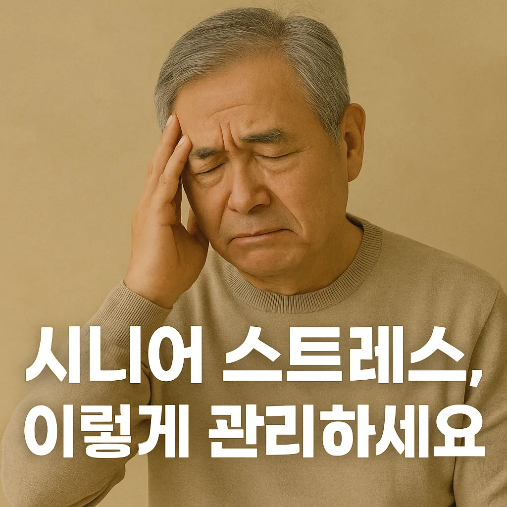 시니어 스트레스, 이렇게 관리하세요.webp