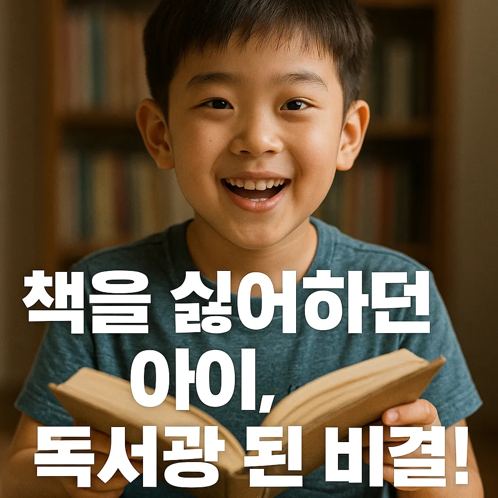 책을 싫어하던 아이가 독서광이 된 비결.webp