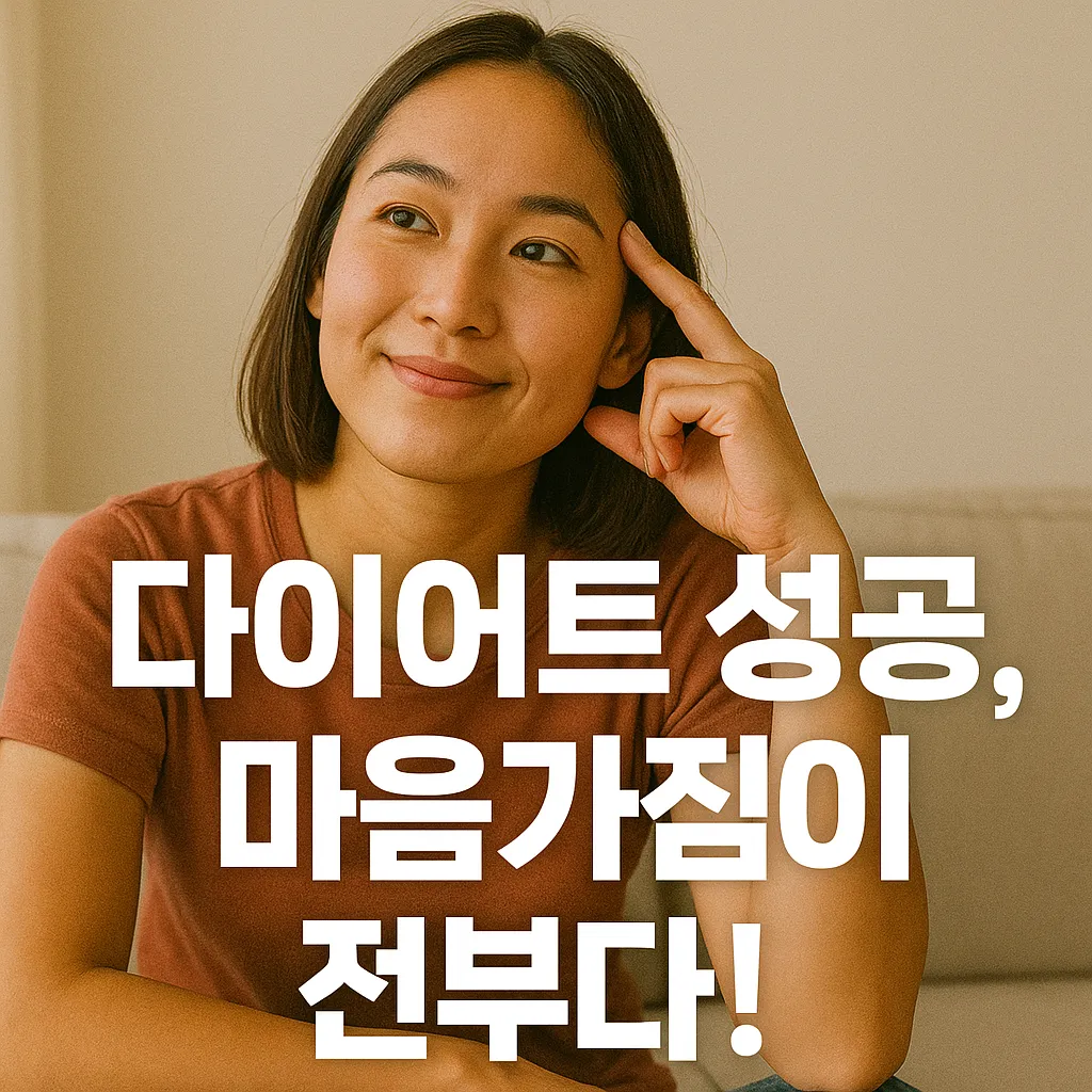 다이어트 성공을 위한 심리 변화 팁