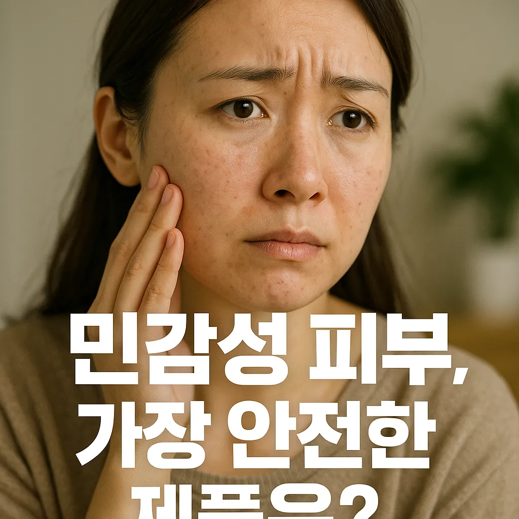 민감성 피부, 어떤 제품이 가장 안전할까.webp