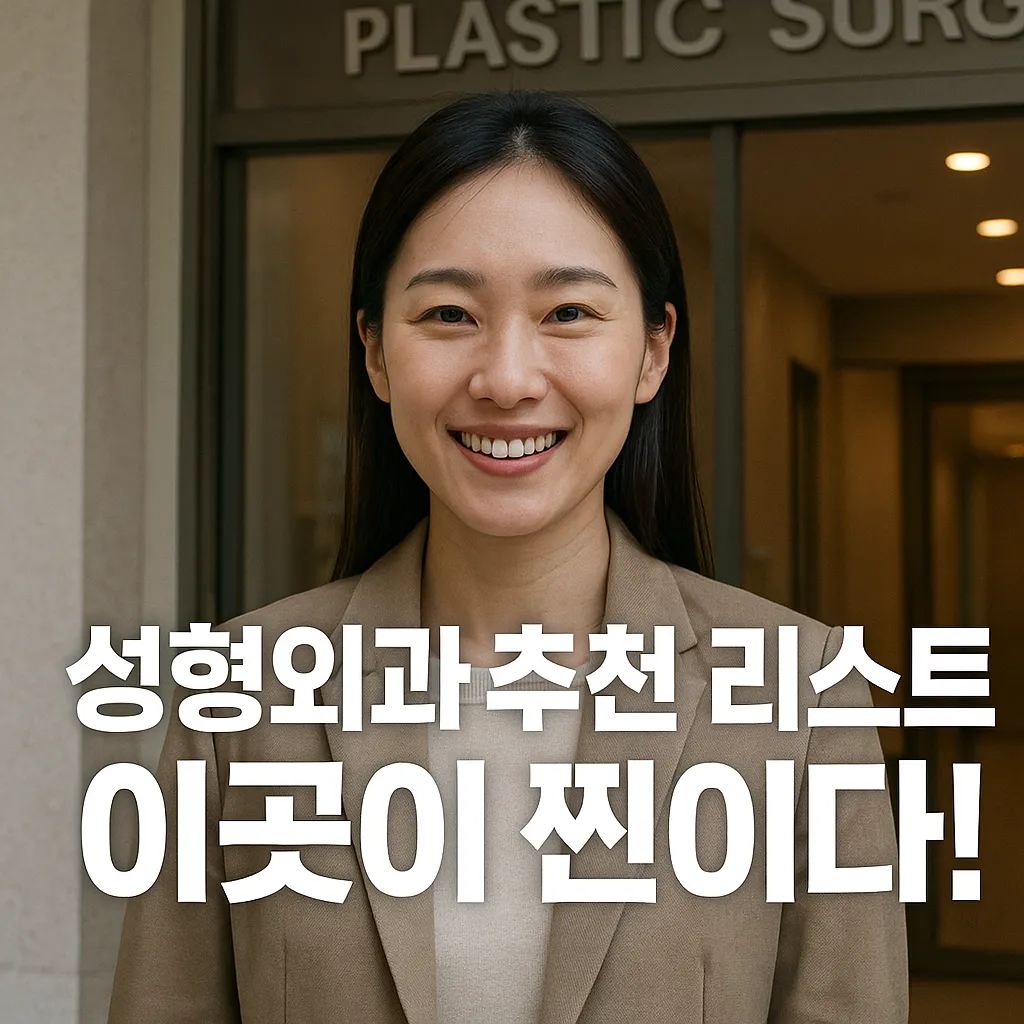 성형외과 추천 리스트, 신뢰도 높은 병원은.webp