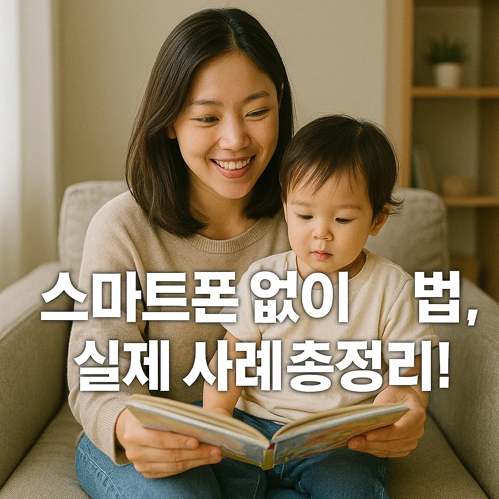 스마트폰 없이 키우는 법, 실천 사례 모음.webp