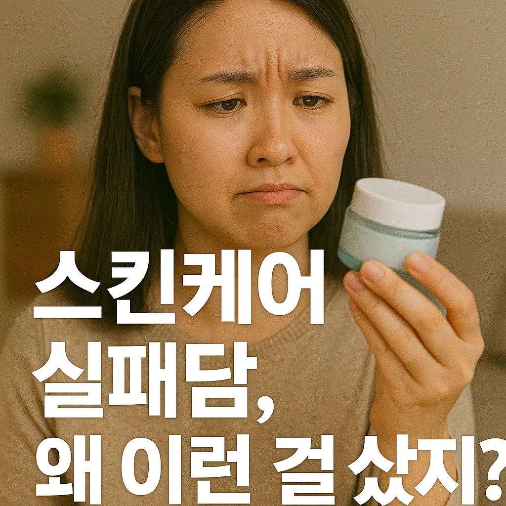 스킨케어 제품 실패담, 왜 그랬을까.webp