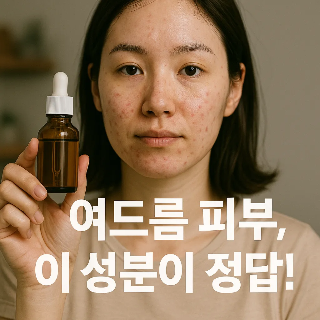 여드름 피부, 어떤 성분이 답일까.webp