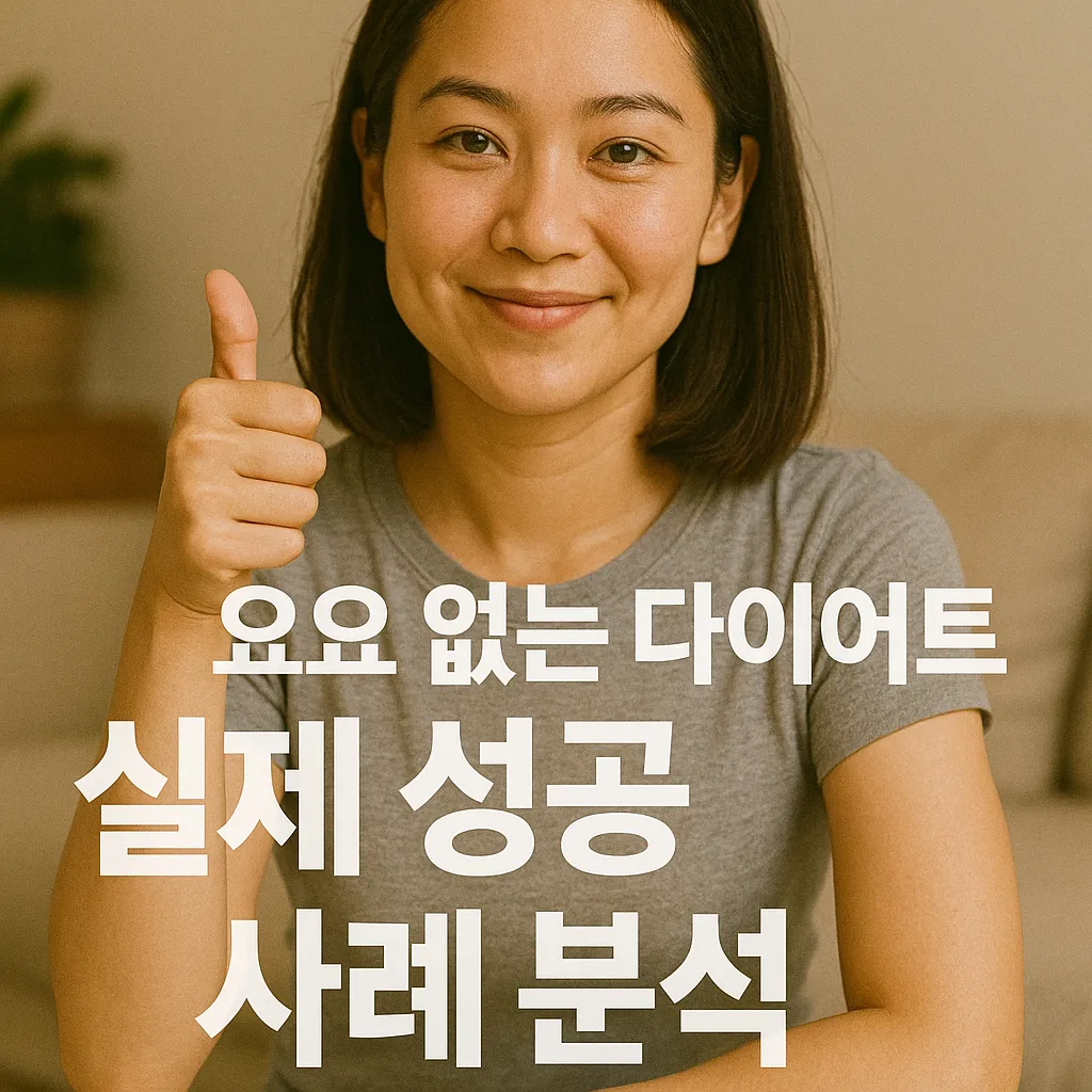 요요 없는 다이어트, 실제 성공 사례 분석.webp