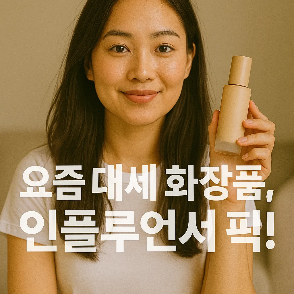 요즘 대세는 이 화장품! 뷰티 인플루언서들의 선택은?