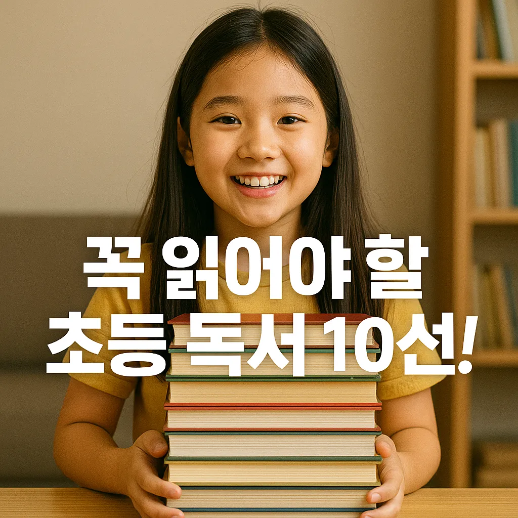 초등 독서 목록, 꼭 읽혀야 할 책 10선.webp