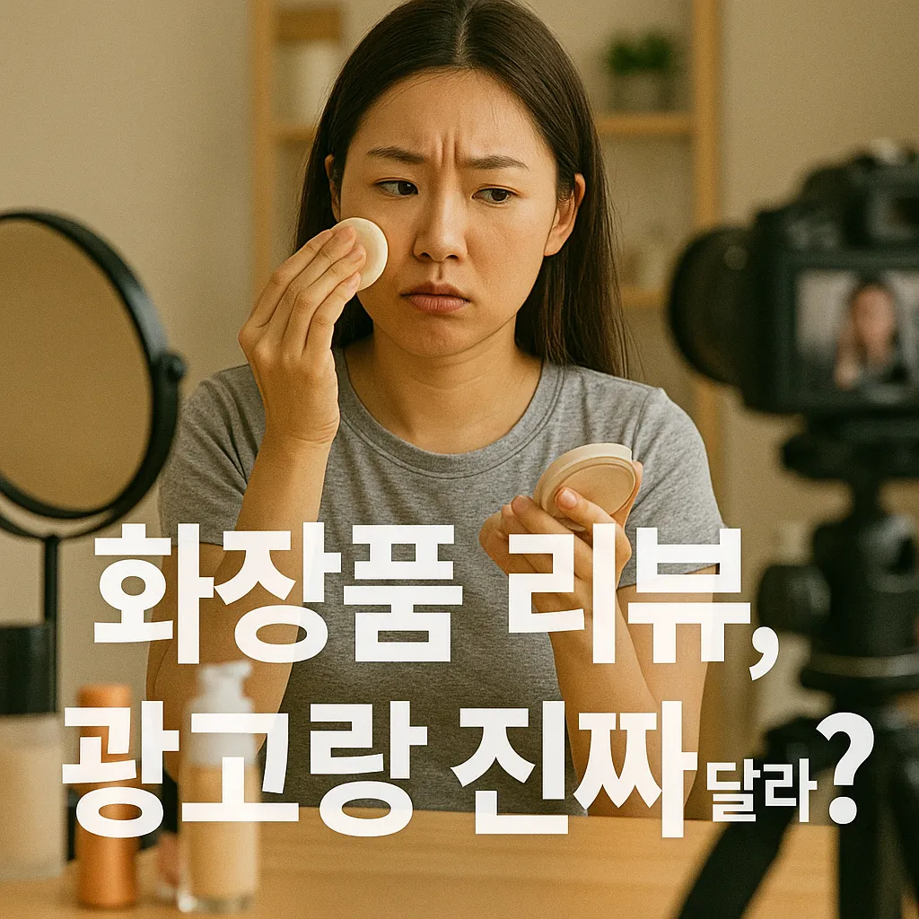 화장품 리뷰, 광고와 실제 차이는.webp