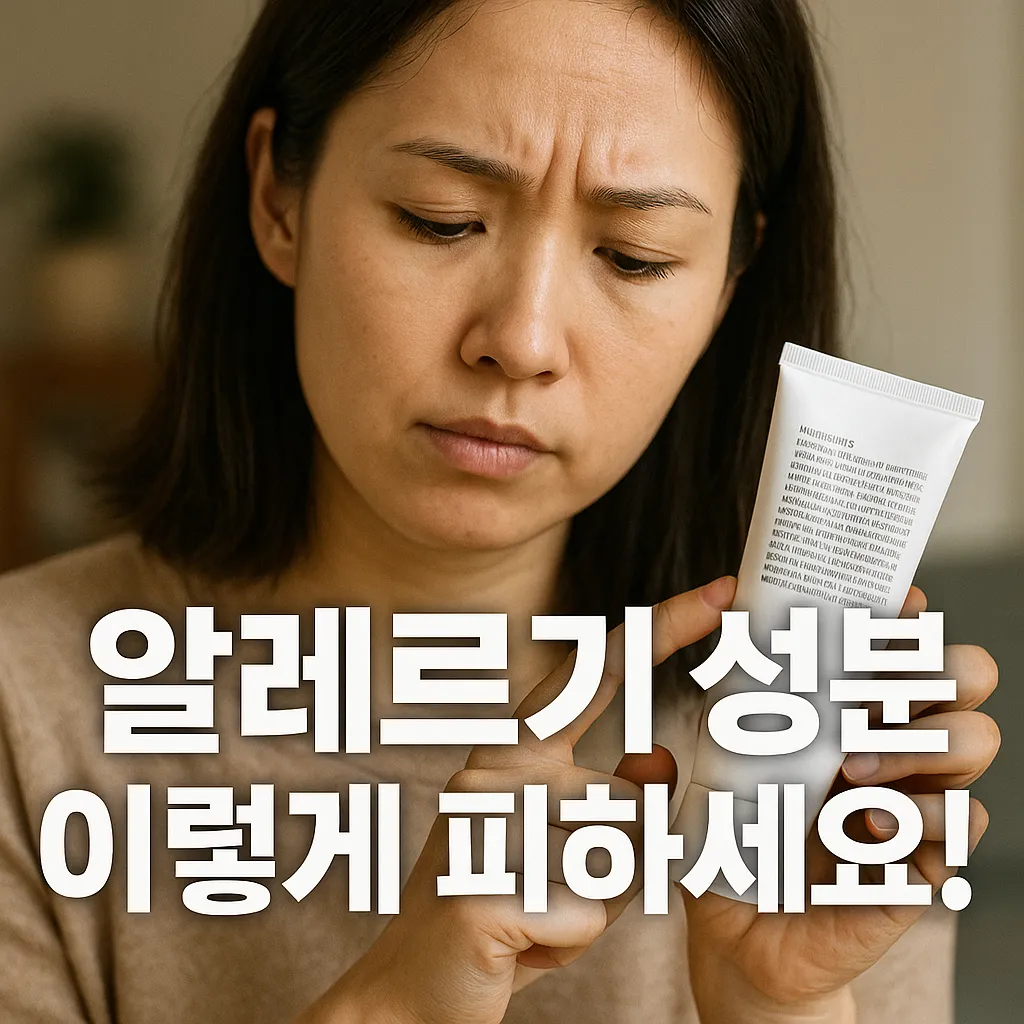 화장품 성분 분석, 알레르기 유발 성분 피하기.webp