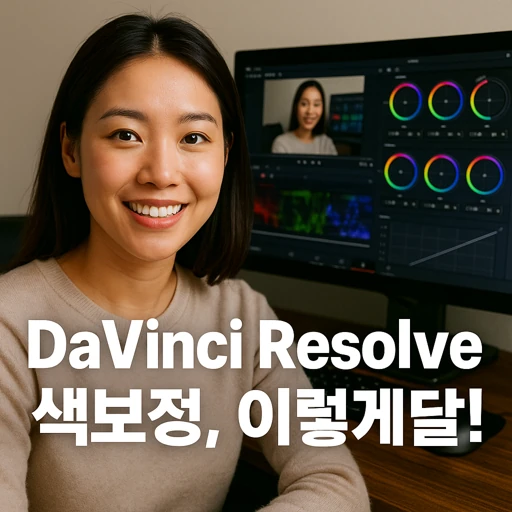 DaVinci Resolve 영상 색보정.webp