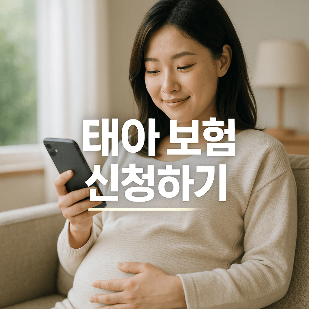태아 보험 신청하기