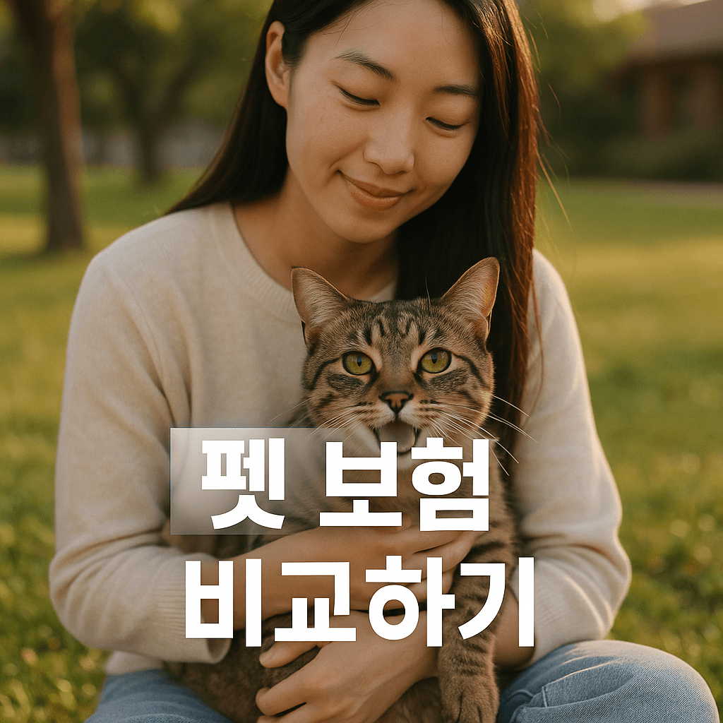 펫 보험 비교하기