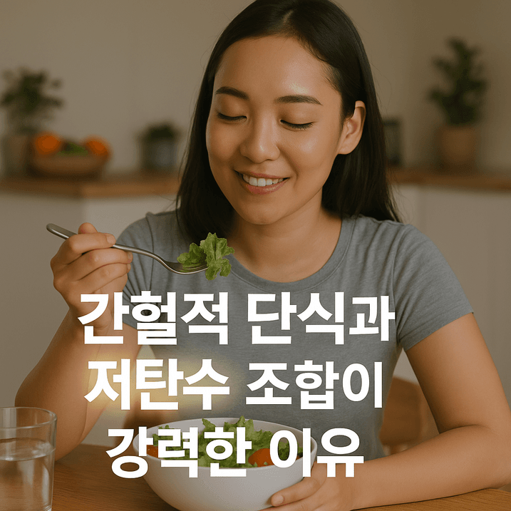 간헐적 단식과 저탄수 조합, 케토시스 & 대사 건강 핵심 비밀!