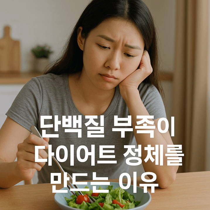 단백질 부족이 다이어트 정체를 만드는 7가지 충격적 이유