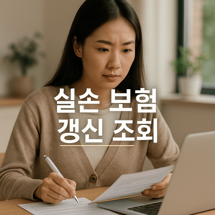 2025년 실손보험 갱신 조회 및 전환 조건 완전 정리!