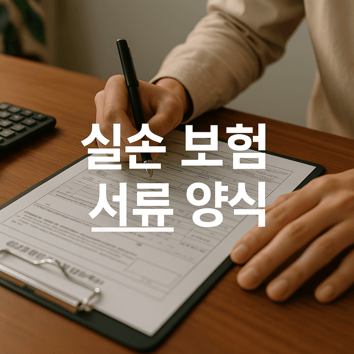 2025년 실손보험 청구서류 양식 및 제출 절차 완전 정복