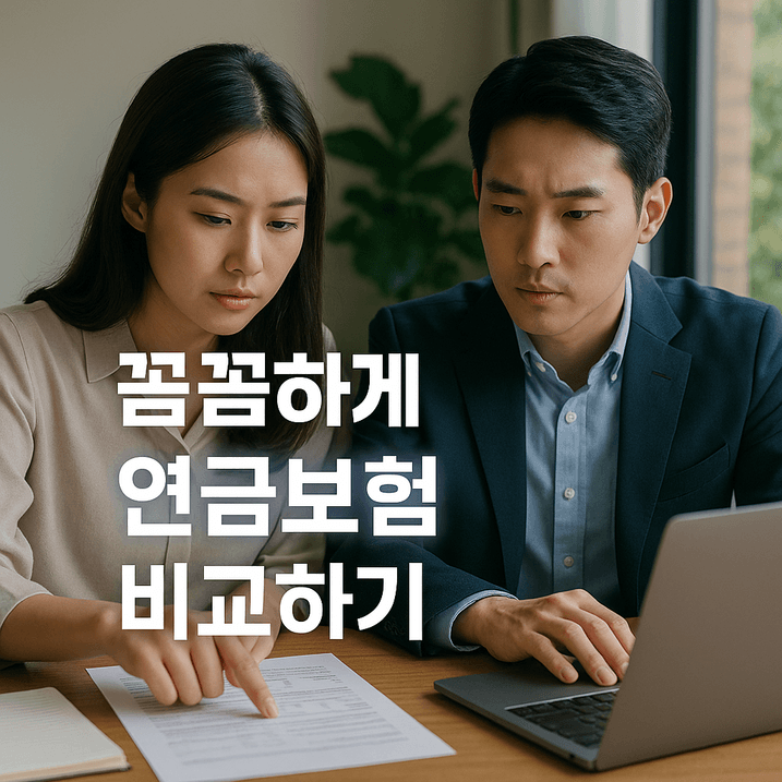 2025년 연금보험 비교하기 – 최신 상품과 수익률 그리고 세제 혜택까지 한눈에!