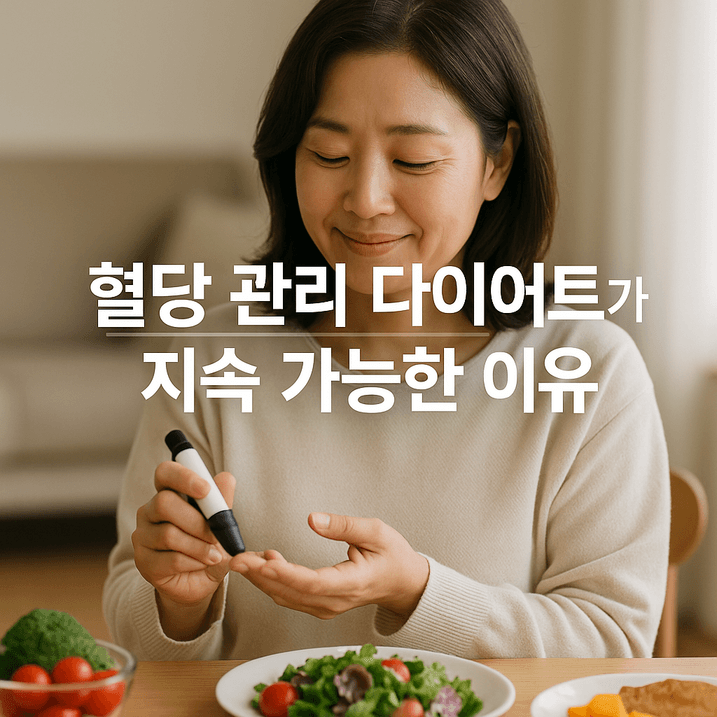 혈당 관리 다이어트가 지속 가능한 이유와 핵심 원리