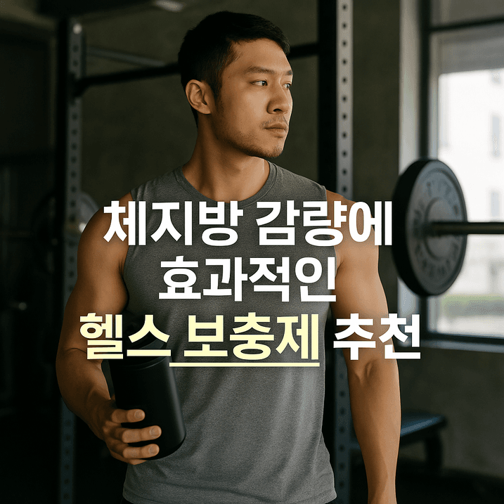 2025년 체지방 감량 보충제 추천, 효과와 순위 총정리!