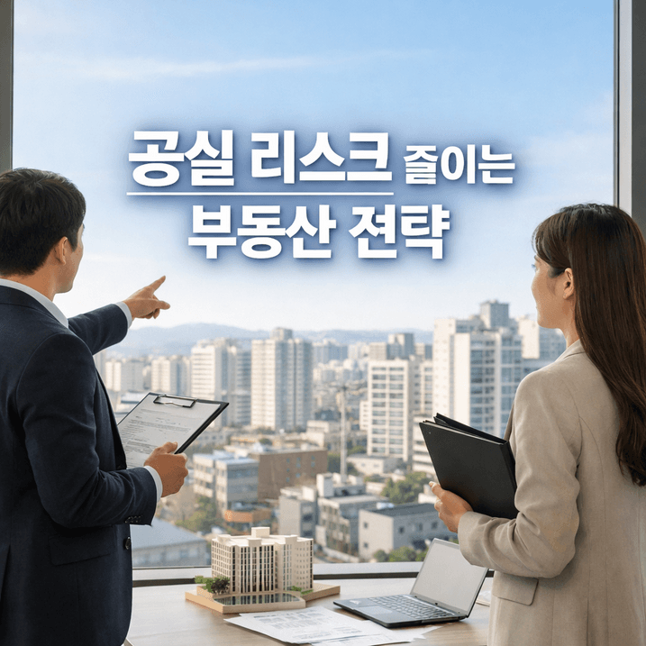 공실 리스크 줄이는 부동산 전략: 2026년 상업용·주택용 핵심 접근법