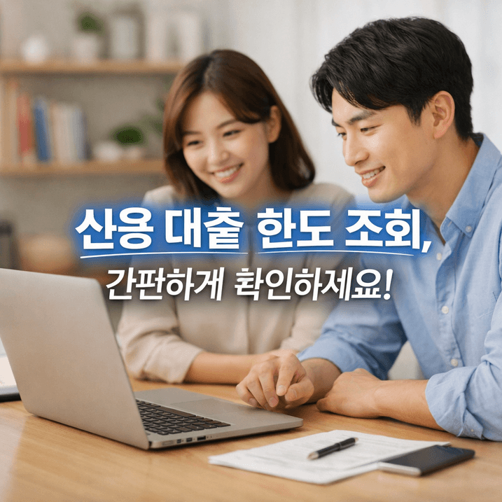 신용 대출 한도 조회 완전정복 2026