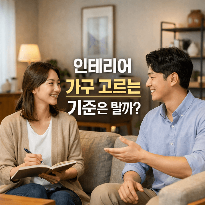 2026년 인테리어 가구 선택의 6가지 핵심 기준, 당신도 놓치지 마세요!